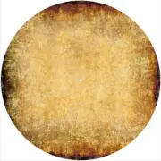 Slipmat Scratch Pad 12" Turntable LP DJ Record Player PAPER PARCHMENT TEXTURE