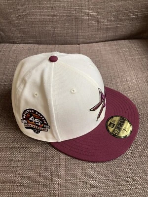 New Era Houston Astros 45th Anniversary Panna Cotta 59Fifty Fitted Hat 7 1/4