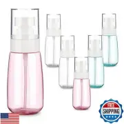 IFDGCTK 6 Pack 2oz/60ml Small Spray Bottle, Empty Plastic Mini Spray Bottles,