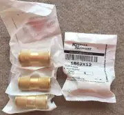 4 Brass Push-To-Connect 3/4" Straight Union DOT Nylon Tube Air Fitting ALKON LOT