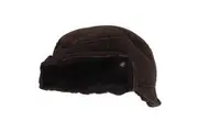Eastern Counties Leather Mens Caxton Sheepskin Aviator Trapper Hat (Brown) - UTEL125
