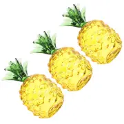 3 Pcs Light Covers for Fixtures Tree Crystal Pineapple Office