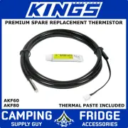 ADVENTURE KINGS AKF60 Portable Fridge Replacement Thermistor - w THERMAL PASTE