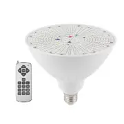 AOS 12V 40W LED Pool Light E26 RGB Color Changing Pool Light Bulb With Remote BX