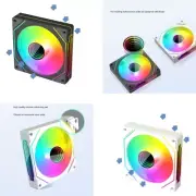 120mm Computer Case Fan for Computer Case, LED PC Case Fan Stable Operate