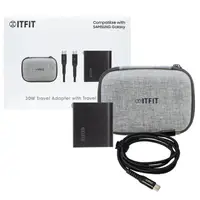 在飛比找momo購物網優惠-【SAMSUNG 三星】ITFIT 原廠 30W 旅行充電組