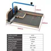 100-240V Hot Wire Foam Cutting Machine Electric Hot Wire Sponge Foam Cutter