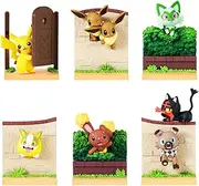 Reement Pokemon Pyokotto Welcome Home! Collection Box Product, 6 Types, 6 Pieces, Approx. H 2.8 x W 5.5 x D 2.2 inches (70 x 140 x 55 mm)