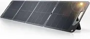 GRECELL 120W Portable Solar Panel for Power Station, 2025 New Version - Ultra-Light 5.7lbs, 25% Efficiency, IP65 Waterproof, Foldable Solar Panel for Camping, RV, Outdoor Use