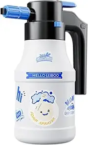 Electric Foam Sprayer Car Wash Sprayer 1.5L Pressure Sprayer USB Rechargeable for Home, Garden and Car Beauty and Cleaning