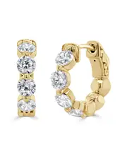 Sabrina Designs 14K 1.85 ct. tw. Diamond Hoops