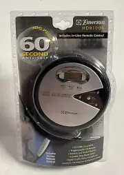 NEW Emerson HD8100R Portable CD Compact Disc Player CD-R/RW Anti Skip Headphones