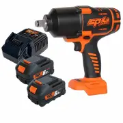 SP Tools SP83140 - 18V Brushless 3/4" Impact Wrench Kit (2 x 6.0Ah)