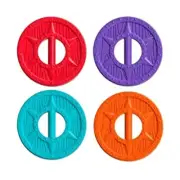 Replacement 4 Shields for Imaginext Scooby-Doo Viking Ship Playset - GBM51