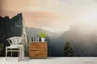 3D Mountain Sunrise Wallpaper Wall Mural Removable Self-adhesive 183