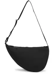The Row Slouchy Banana Two Canvas Cross-body bag - Black One Size