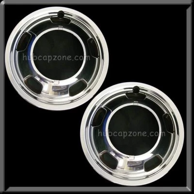 (2) Fits 2015-2016 Ram Truck 3500 Front Pair 17" Hub caps Wheel Simulators fits