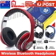 Noise Cancelling Wireless Headphones Bluetooth 5.0 earphone headset with Mic AU