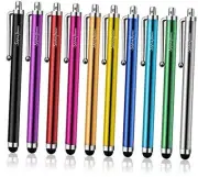 Stylus Pens for Touch Screens, 10 Pack High Precision 10 multi-colored