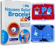 P6 Health Original Natural Anti-Nausea Relief Motion Car Sea Sickness Relief Children's Wrist Bands for Kids