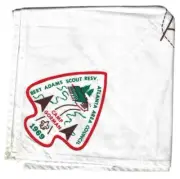 1969 Bert Adams Scout Reservation Atlanta Area Council BSA Neckerchief [PL846]