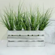 3 Green 20-Inch tall Artificial GRASS SPRAYS STEMS Home Decorations Centerpieces
