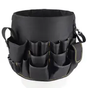 Multi-Function Tool Belt Bag Oxford Cloth Hardware Repair Kit Tool Bucket Organizer 30x28cm