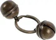 Abaodam 1 Set Elegant Pet Collar Bells Multi Function Hanging Metal Bells for Dogs Cats Durable Accessory for Stylish Pet Identification Compact Design