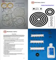 1977 Bally Evel Knievel Pinball Basic Tune-up Kit (commercial version)