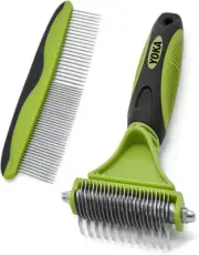 Dogs Knot Remover Rake, Dematting Comb for Dog - Pets Brushes for Grooming Lo...