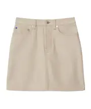 Burberry Equestrian Knight Denim Mini Skirt UK8,UK10,UK6,UK4 Rubble