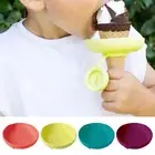 1/4Pcs AU HOT Children's Freeze Ice Popsicle Holders- Drip Free Popsicle Holder
