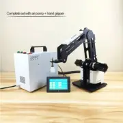 3-Axis Robot Arm Industrial Manipulator Robotic Arm with Air Pump PLC Hand Grab