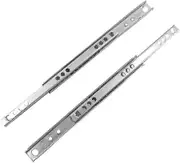 Drawer Rail,w17mm 1pair Metal Drawer Rail Runners Ball Bearing Drawer Rail Rail 310mm