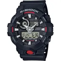 在飛比找PChome24h購物優惠-CASIO G-SHOCK 絕對強悍雙顯運動計時錶/GA-7