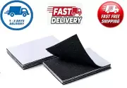 8 Sets of Hook and Loop Strips, 4x6 Inch Double-Sided Adhesive Tape for Home Use