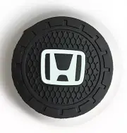2 pk Cup Mat Car Drink Holder Insert Silicone Coaster Set for Honda