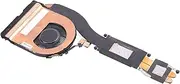 Laptop CPU Cooling Fan, Heat Dissipation Aluminium Alloy ABS Brass CPU Cooling Fan Module for T480 T470 01YR200 01YR202 Laptop