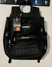 OGIO Tech Specs Metro Street Laptop Logo Backpack Black Technical NWT