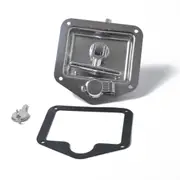 Folding T Handle Lock Stainless Steel Flush Mount Tool Box for Trailer / Yacht / Truck