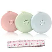 6 Packs Retractable Tape Measure + 2PCS Soft Boby Measuring Tape for Body Mea...
