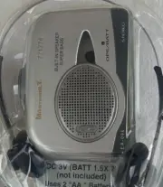Masterbilt Stereo Portable Cassette Player Style 771774 Super Bass NEW Sealed