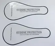 Adhesive Protective Hygiene Try On Thong/String Stickers/Labels | Barrier for Swimsuits, Swimwear and Lingerie (200 Thong)