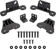 Hard Top Mounting Bracket Kits Compatible with 2018-2024 Jeep Wrangler JL Gladiator JT, Complete One Set 20pcs Steel Hardtop Install Brackets