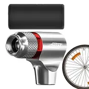 wiroouia Cycling Pump Nozzle Replacement, Inflator Hose Adapter, Portable Nozzle Tire Valve Connector, Flexible Pump Head Nozzle Hose Adapter Connector for Standard Pump, Air Compressor