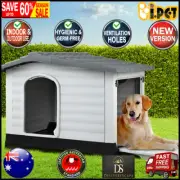 i.Pet Extra Extra Large Pet Kennel Weatherproof Indoor Outdoor XXL Dog House New