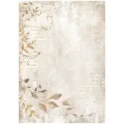 Stamperia A4 RICE PAPER - DEWDROPS - LEAVES - Decoupage