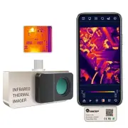AV TOOLTOP T256 T256S+ Thermal Imager 256x192 Resolution 25Hz Frame Rate -15℃ to 600℃ Wide Temperature Range IP54 Rating