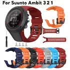 Sport Silicone Watch Band for Suunto Ambit 3 2 1 2S 3P 3R Strap Rubber Wristband