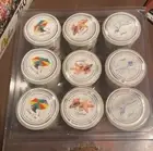 New Kringle Candle Company voltive candles beachside, splash, rainy day set of 9